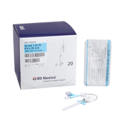 22G x 1" - BD383532 Nexiva Closed IV Catheter System w/ Dual Port, Box of 20
