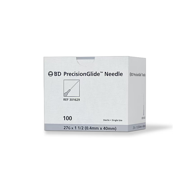 PrecisionGlide Hypodermic Needles, Single-Use, Sterile
