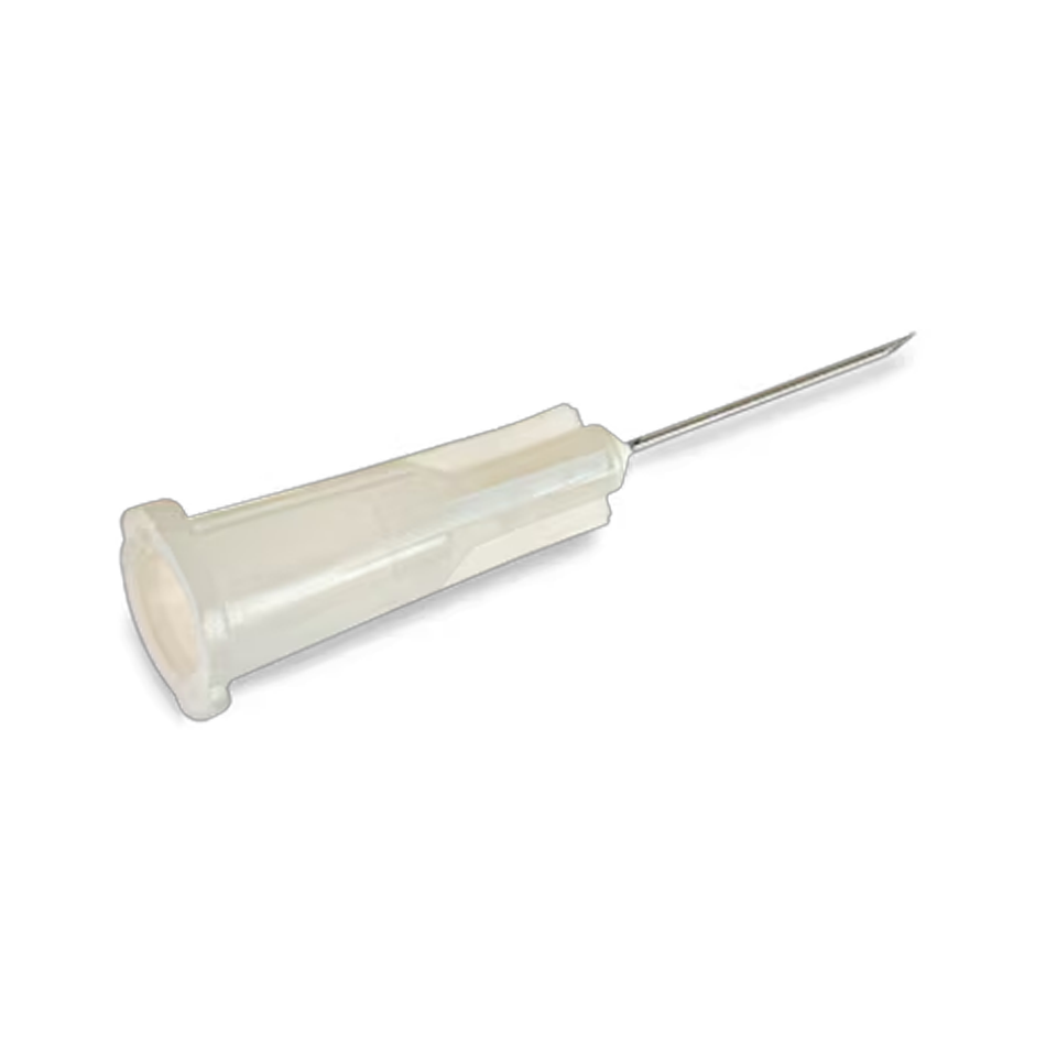 BD PrecisionGlide Hypodermic Needle Sterile, 27G x 1/2 in. Gray Hub