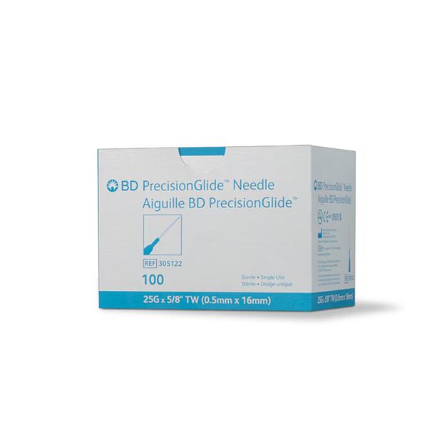 PrecisionGlide Hypodermic Needles, Single-Use, Sterile