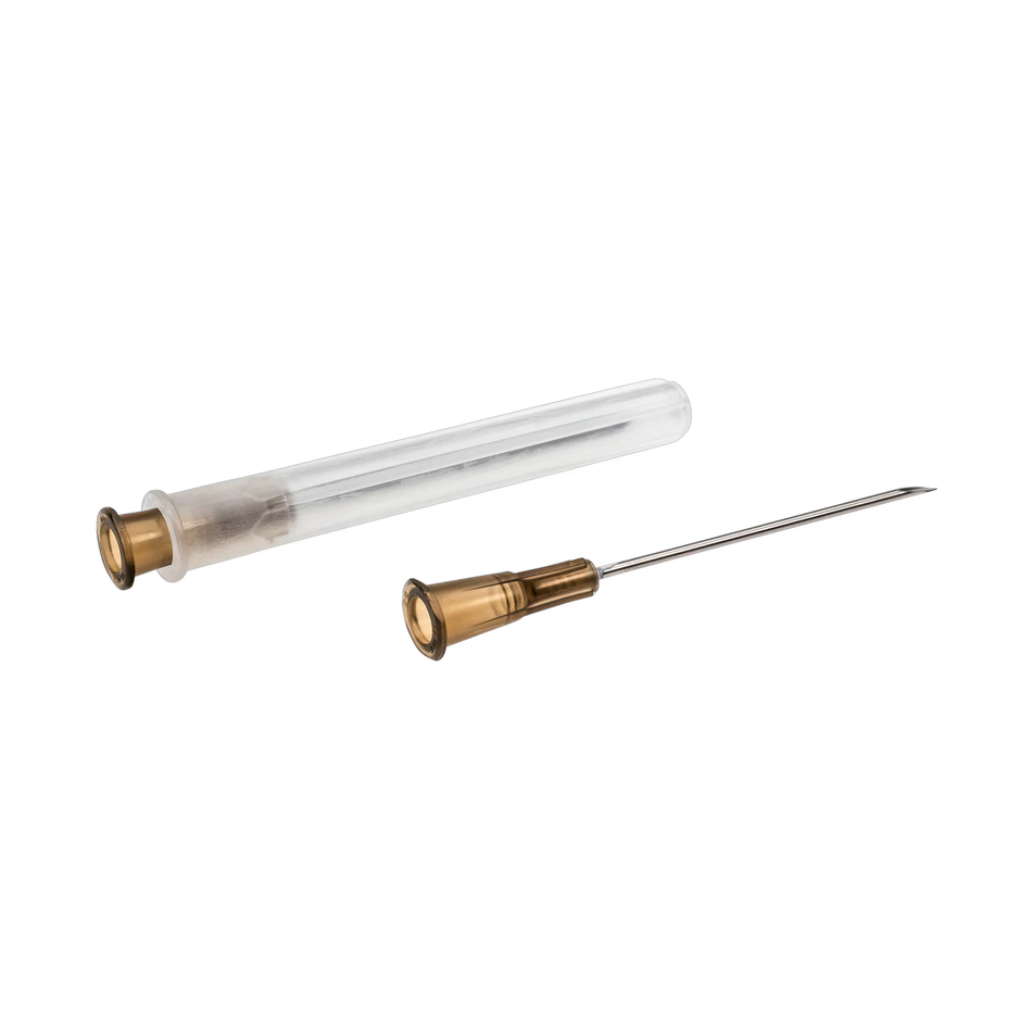 BD PrecisionGlide Hypodermic Needle Sterile, 30G x 1 in. Tan Hub