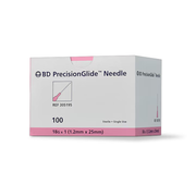 BD PrecisionGlide Needle Sterile, 18G x 1 in.