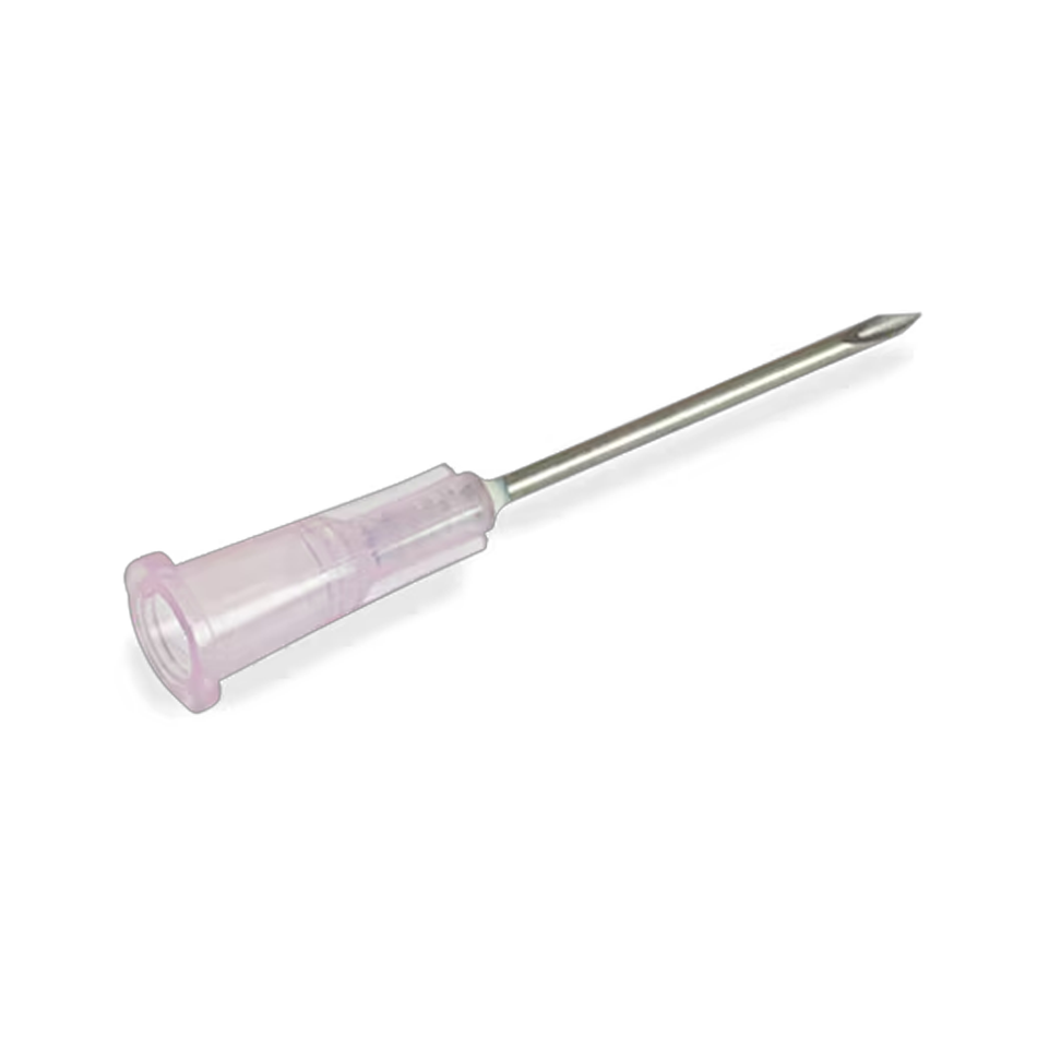 BD PrecisionGlide Hypodermic Needle Sterile, 18G x 1 in. Pink Hub