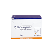 SafetyGlide Hypodermic Needle, Sterile, Single-Use