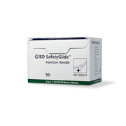 SafetyGlide Hypodermic Needle, Sterile, Single-Use