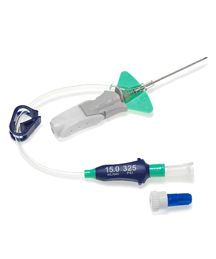 BD Nexiva Diffusics Closed IV Catheter System, 18G x 1.25 in. Green