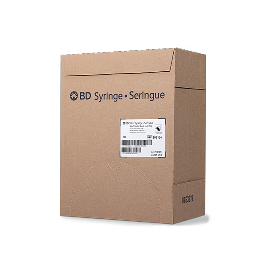 10 mL Luer-Slip Tip Syringe, Sterile, Single-Use