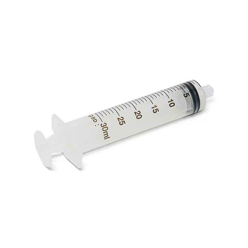 30 mL Luer-Lok Tip Syringe, Sterile, Single-Use