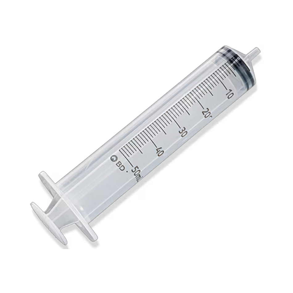 50 mL Luer-Slip Tip Syringe, Sterile, Single-Use