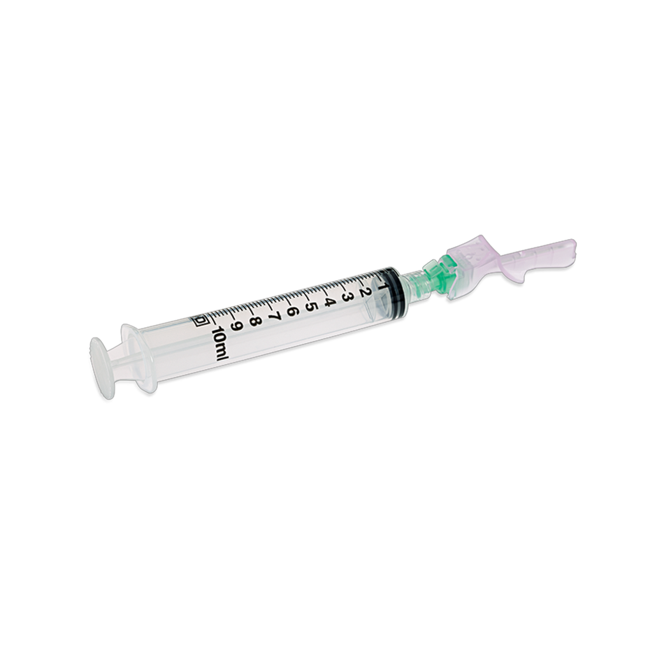 10 mL Luer-Lok Syringe w/ 21G x 1-1/2 in. Detachable Eclipse Needle