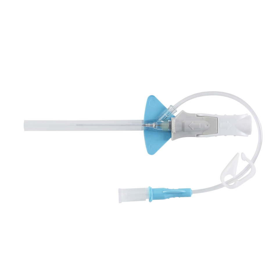 Nexiva Closed IV Catheter System, 22G x 1 in. Blue Single Port
