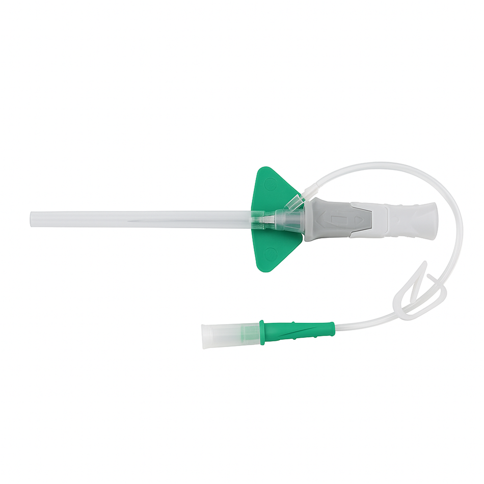 Nexiva Closed IV Catheter System, 18G x 1.25 in. Green Single Port
