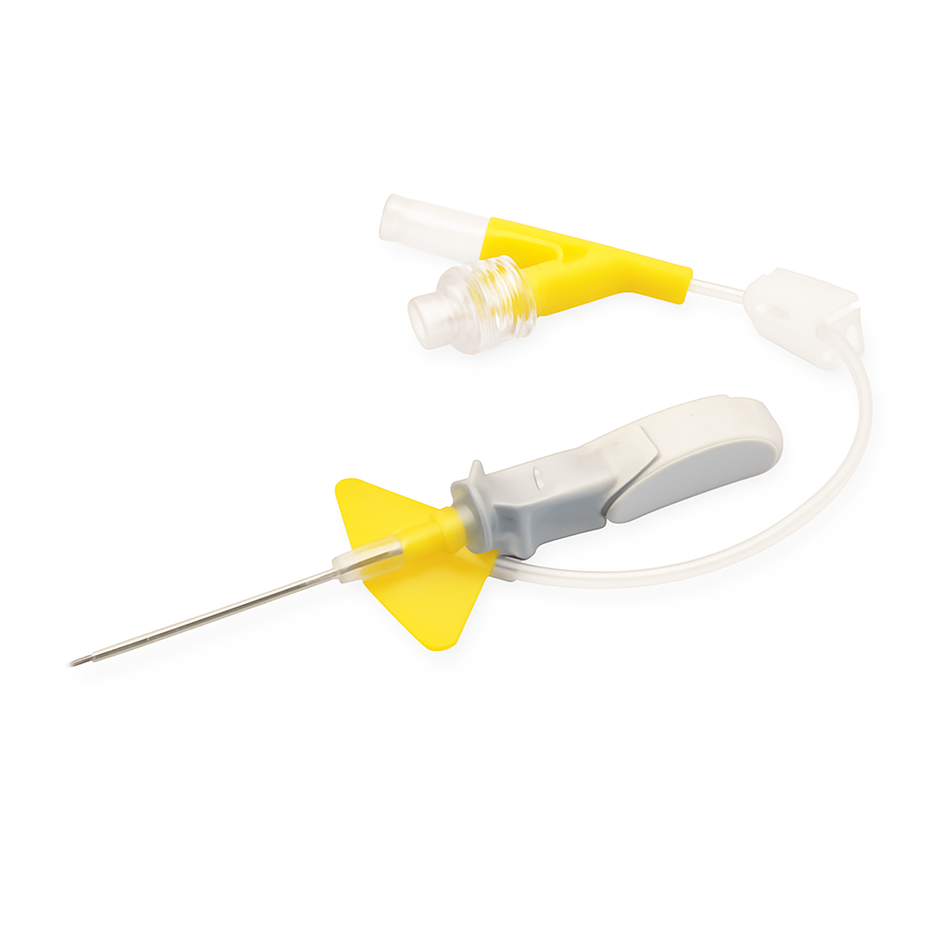 Nexiva Closed IV Catheter System, 24G x 0.75 in. Yellow Dual Port w/ Q-Stye