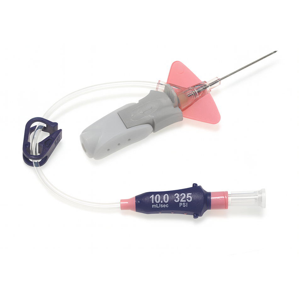 Nexiva Diffusics Closed IV Catheter System, 20G x 1.25 in. (1.1 mm x 32 mm) Pink