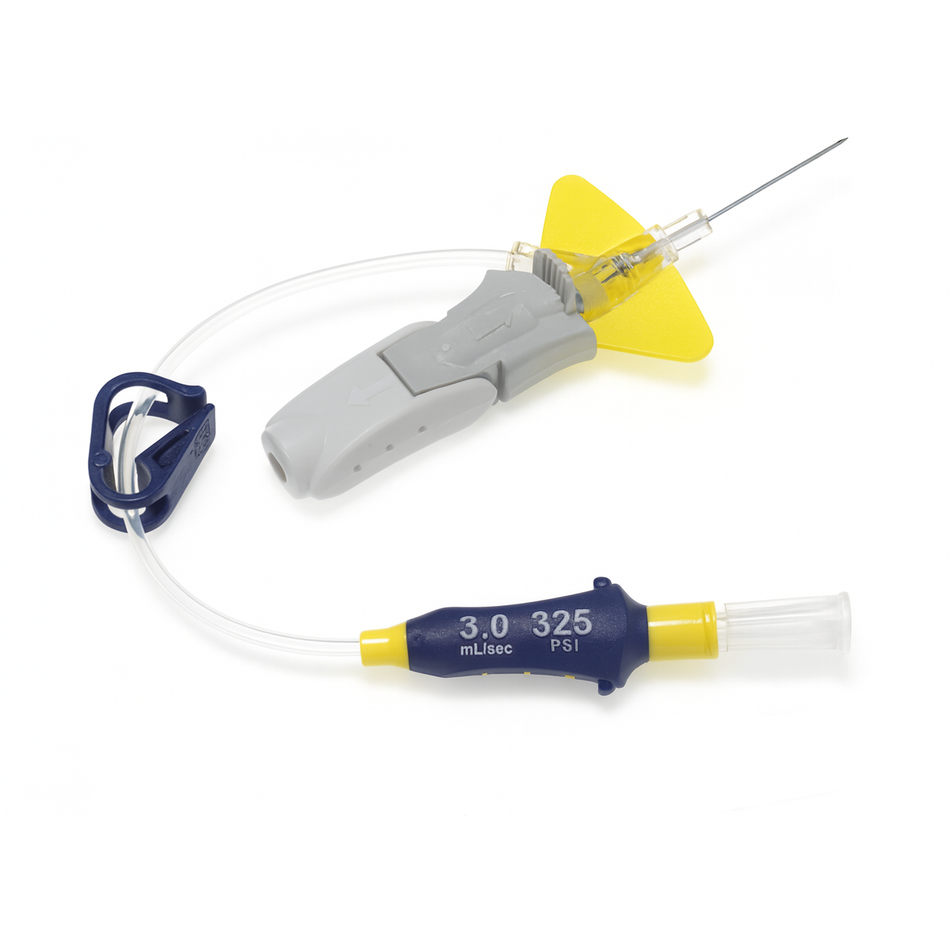 Nexiva Diffusics Closed IV Catheter System, 24G x 0.75 in. (0.7 mm x 19 mm) Yellow