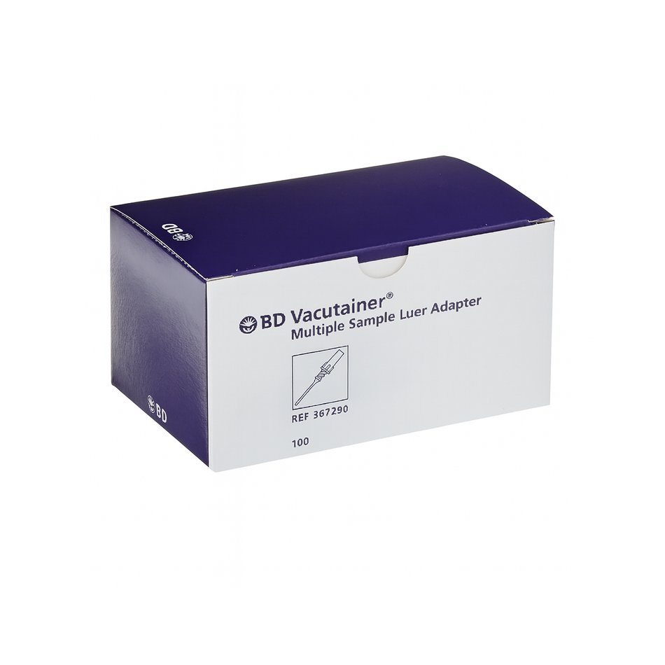 BD Vacutainer Multiple Smaple Luer Adapter, Blue