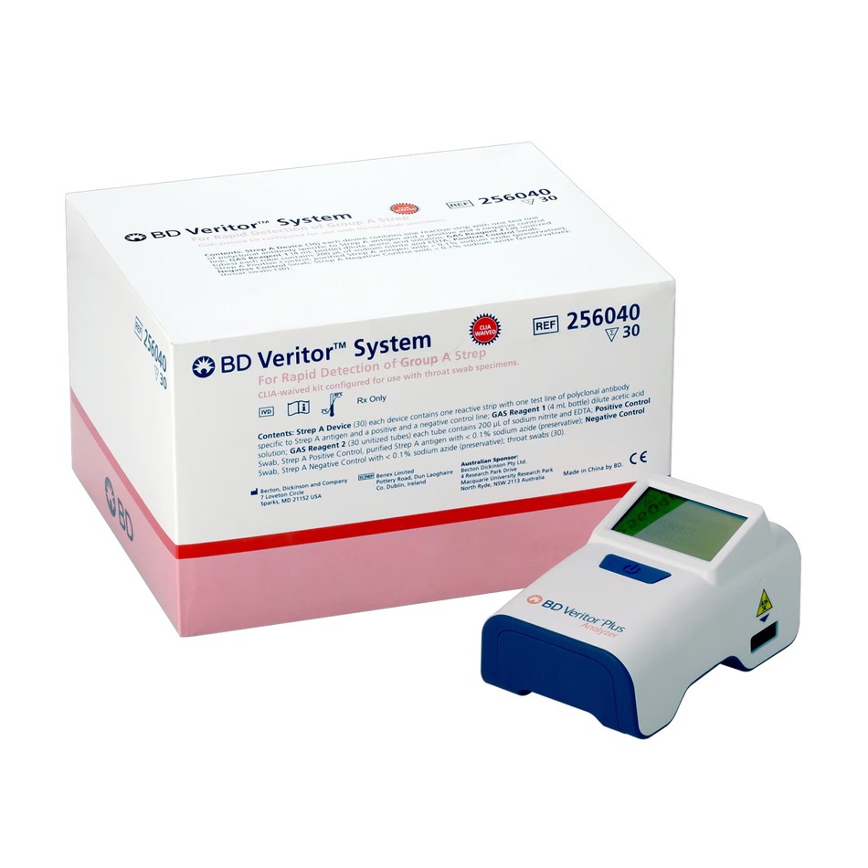 BD Veritor Test Kit for Rapid Detection of Group A Strep (CLIA-Waived Kit)