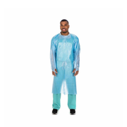 AAMI Level 4 Blue Protective Gown, Universal Size (100 Gowns)