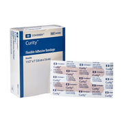 Curity Flexible Fabric Bandages 1-1/2" x 3"