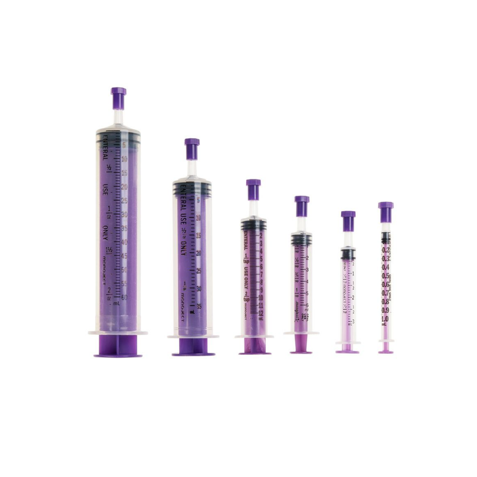 3 mL Non-Sterile Enteral Syringe ENFit Connection