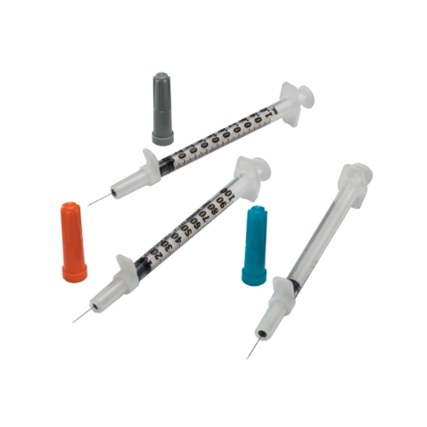 Magellan 1 mL Insulin Safety Syringe w/ 29G x 1/2" Needle, Sterile