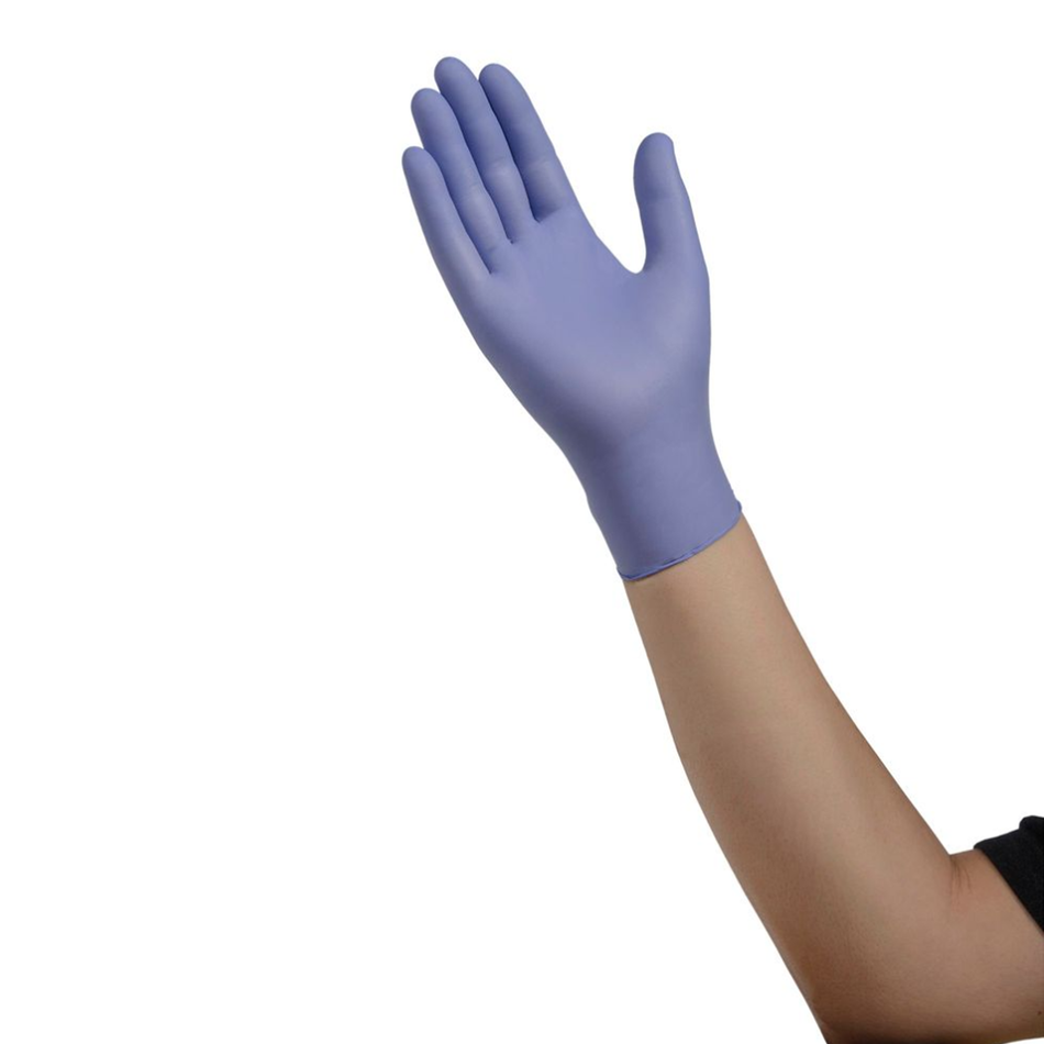 FLEXAL Blue Nitrile Exam Gloves, X-Large