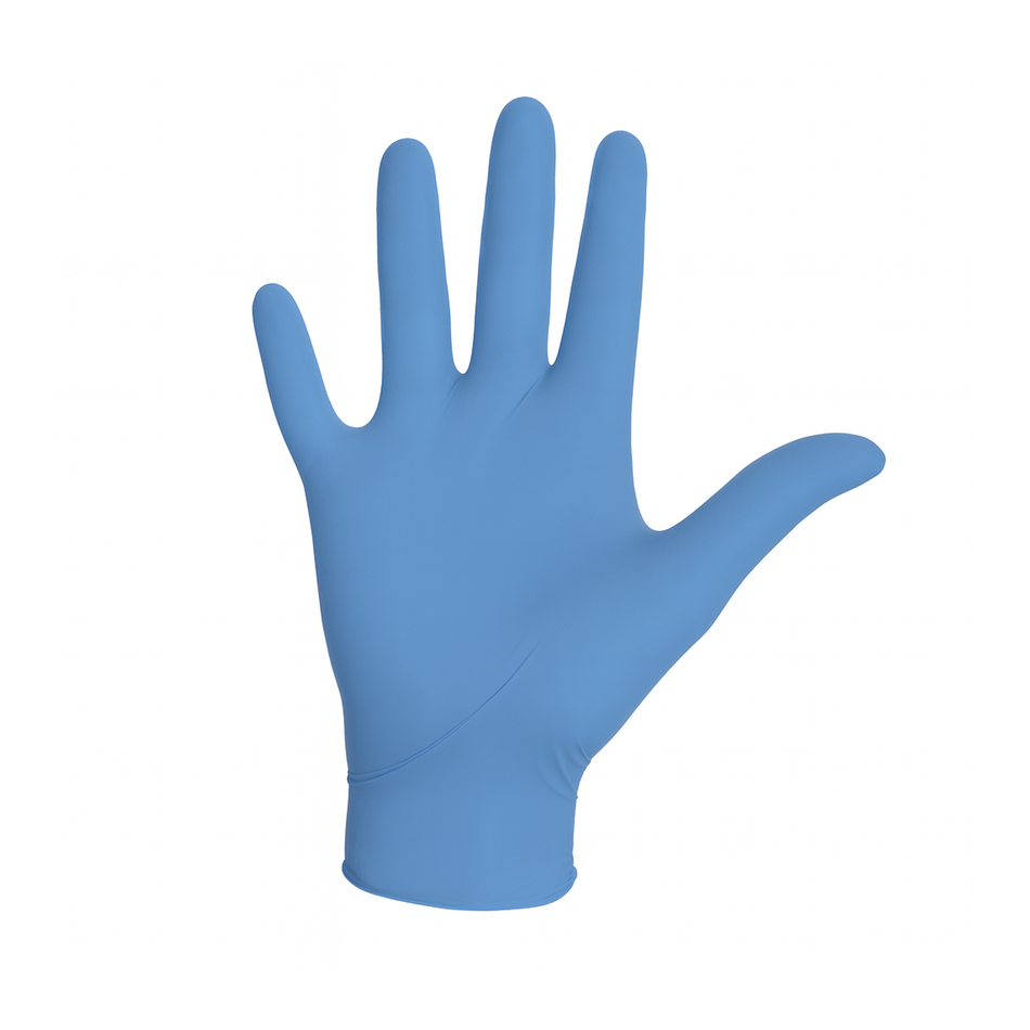 Halyard Aquasoft Nitrile Exam Glove, Powder-Free 9.5" Cuff, Size S