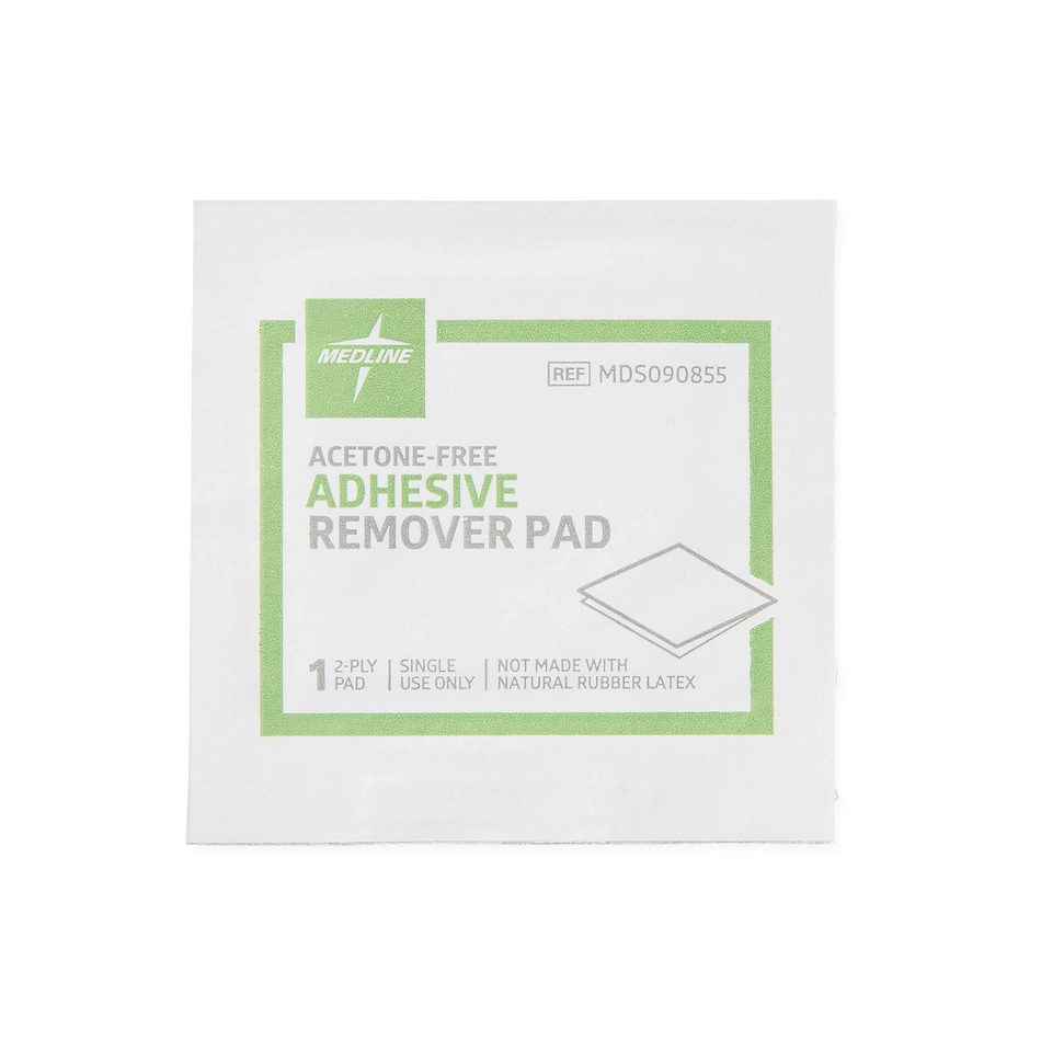 Medline Adhesive Remover Wipes, Acetone-Free