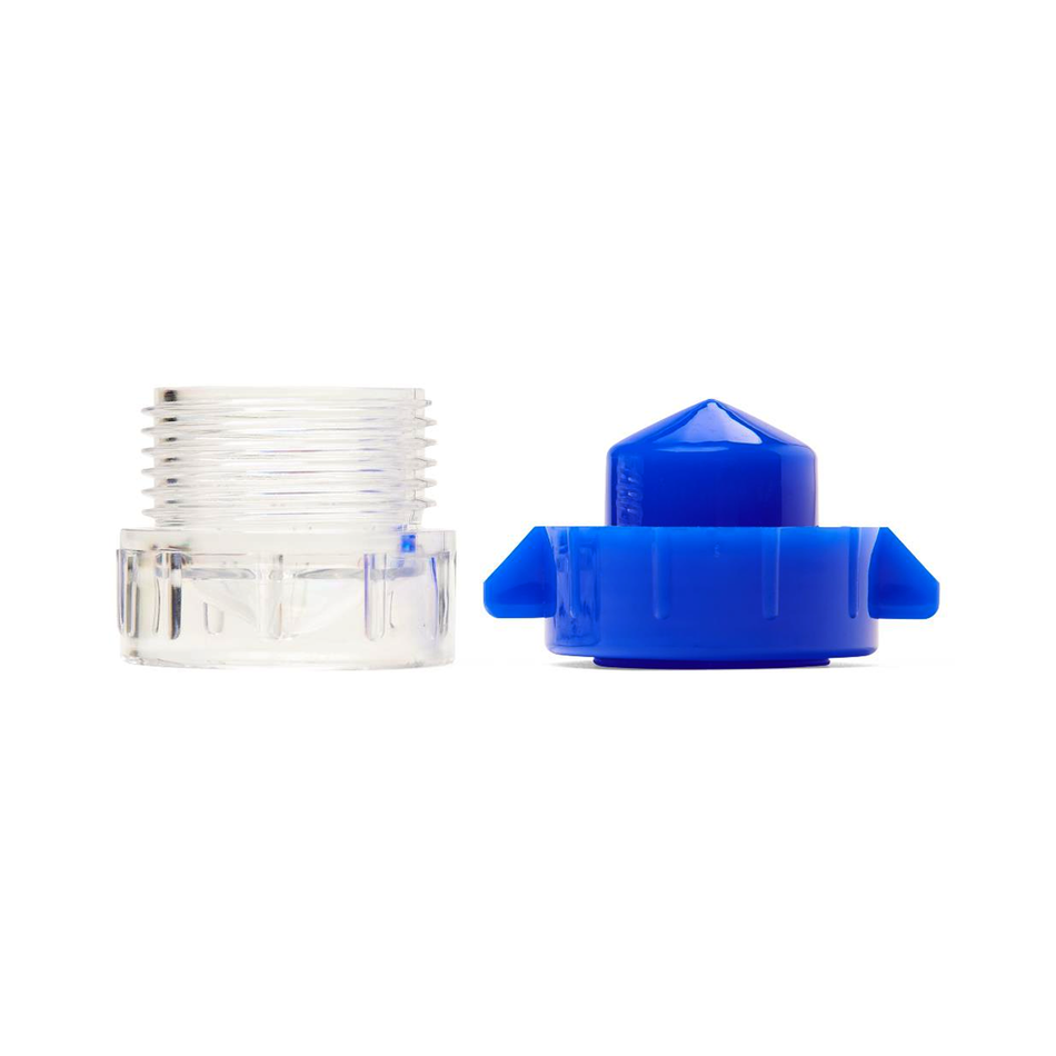 Pill Crusher with Finger Grips, Blue Individually Boxed