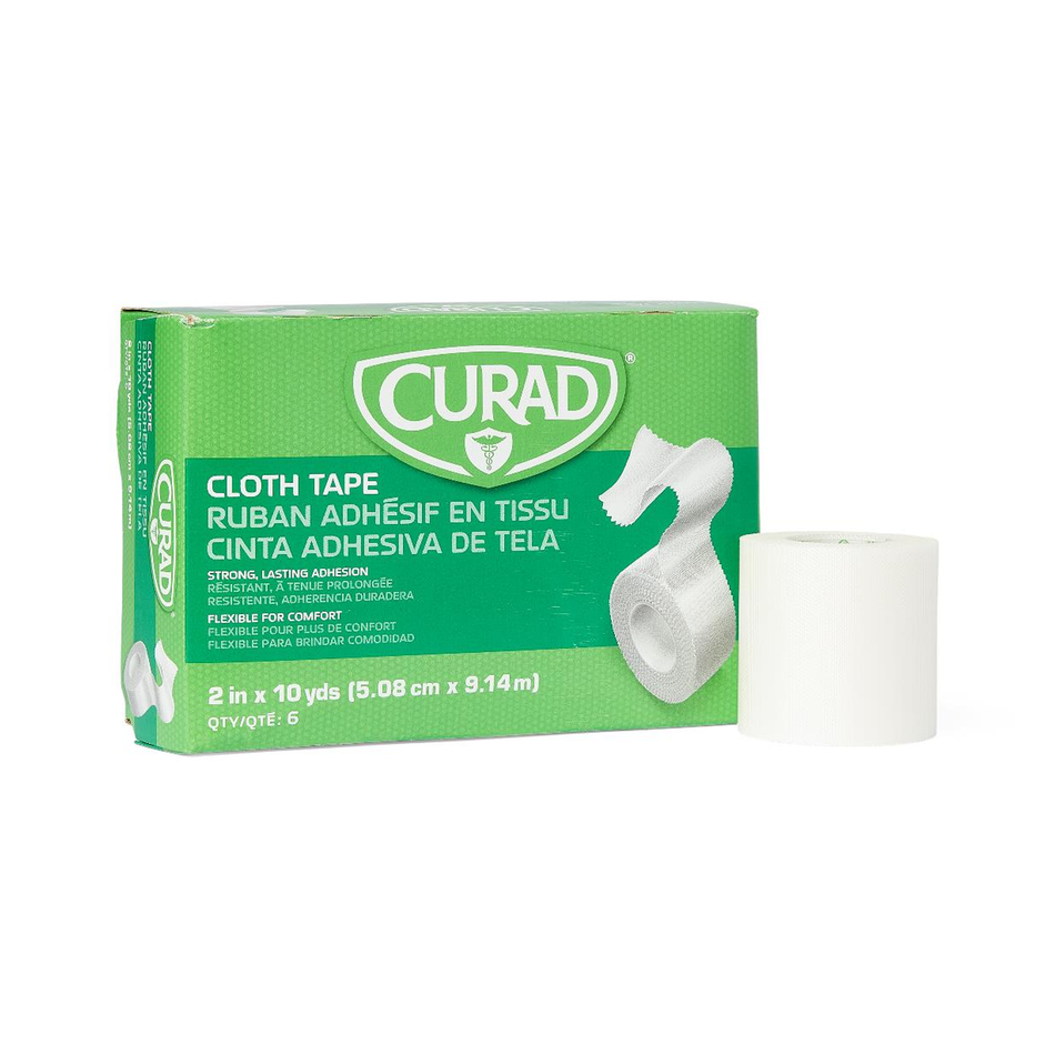 CURAD Cloth Silk Surgical Tape, 2" x 10 yd. (5 cm x 9 m)