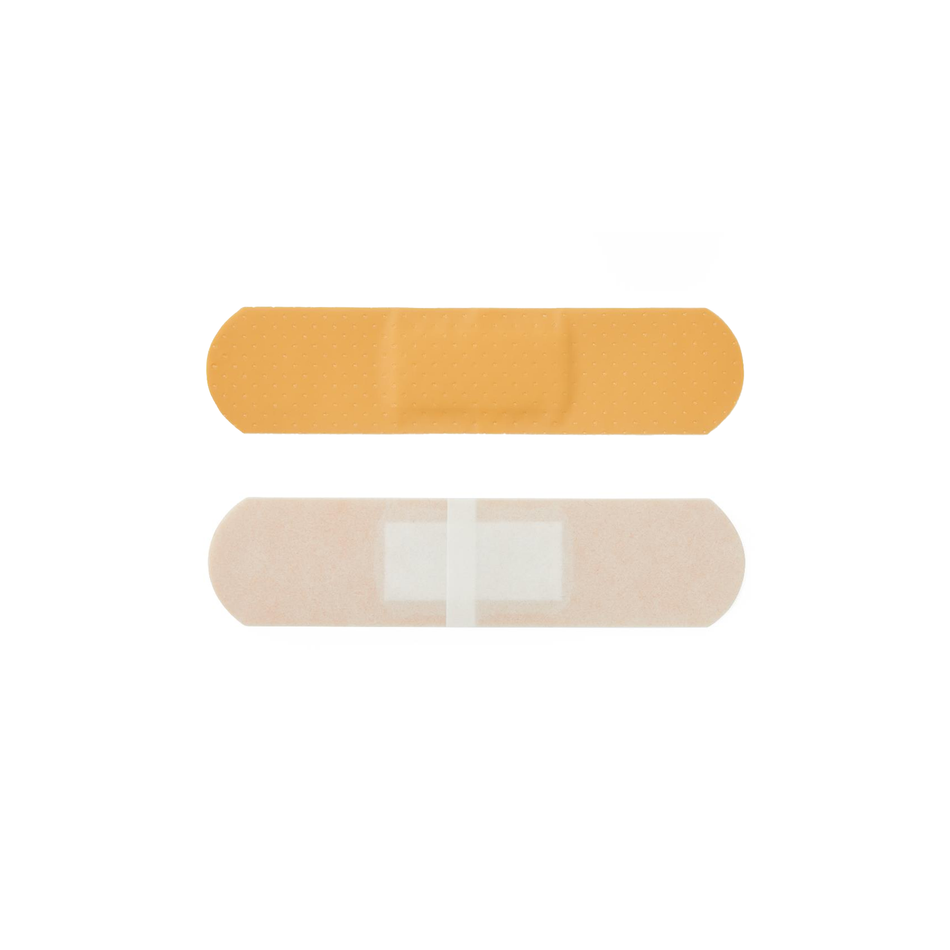 CURAD Plastic Adhesive Bandages, 0.75" x 3" (1.9 cm x 7.6 cm)