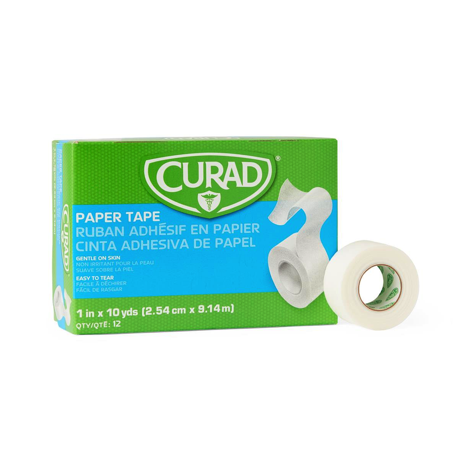 CURAD Paper Surgical Tape, 1" x 10 yd. (2.5 cm x 9 m)