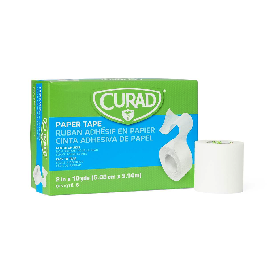 CURAD Paper Surgical Tape, 2" x 10 yd. (5 cm x 9 m)
