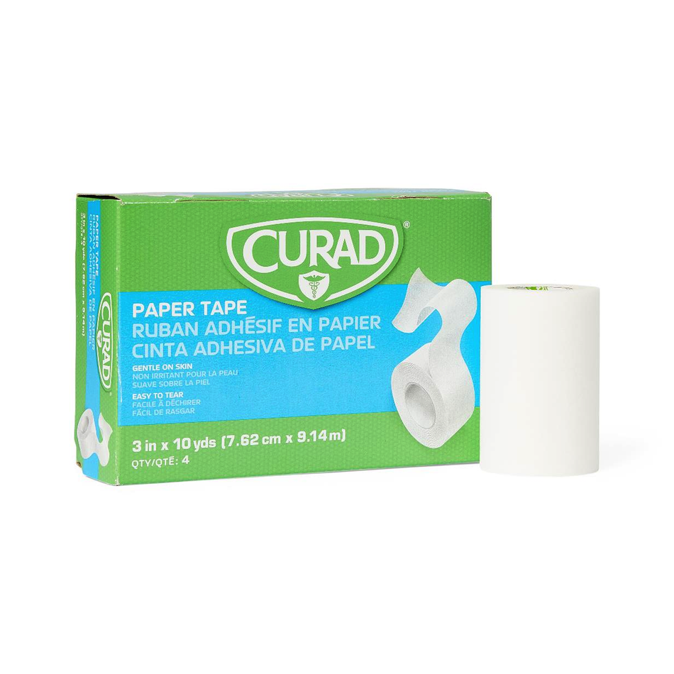 CURAD Paper Surgical Tape, 3" x 10 yd. (7.5 cm x 9 m)