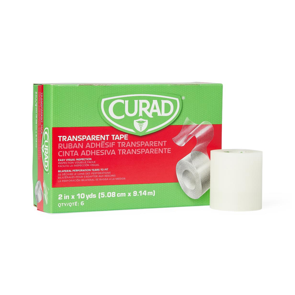 CURAD Transparent Perforated Surgical Tape, 2" x 10 yd. (5 cm x 9 m)