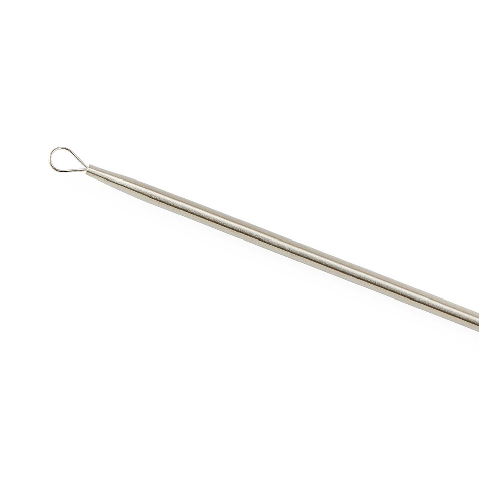 König Billeau Ear Loop Curette, 6.5" (16.5 cm) Length, Size Medium