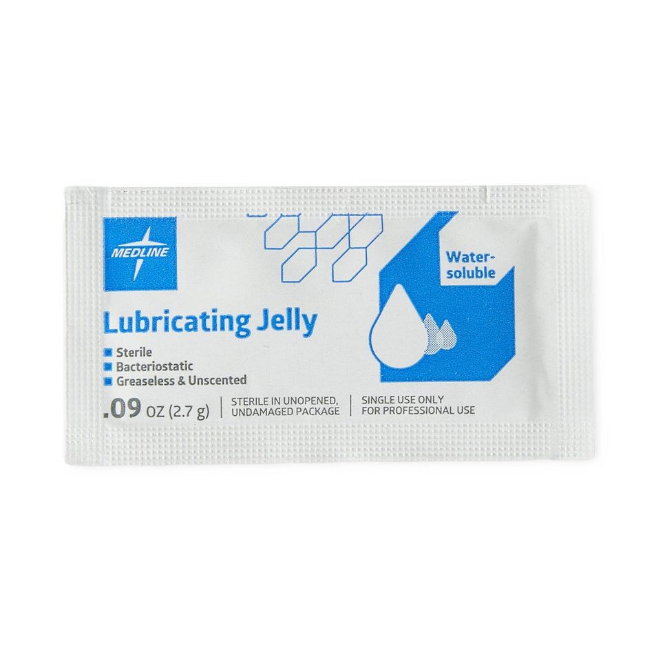 Sterile Lubricating Jelly in 0.9 oz. (2.7 g) Foil Packet