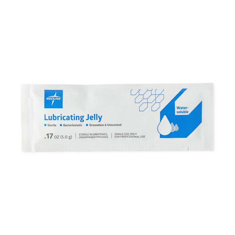 Sterile Lubricating Jelly in 0.17 oz. (5.0 g) Foil Packet