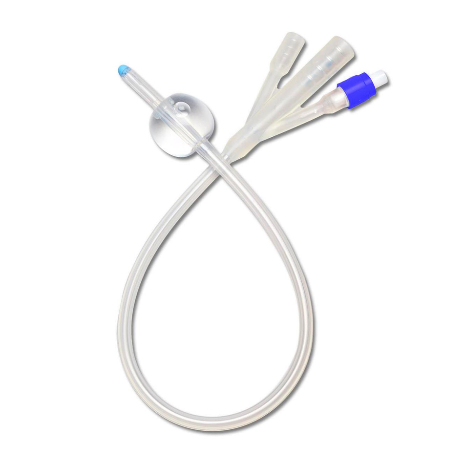 SelectSilicone 3-Way Foley Catheters, 24 Fr 30 mL