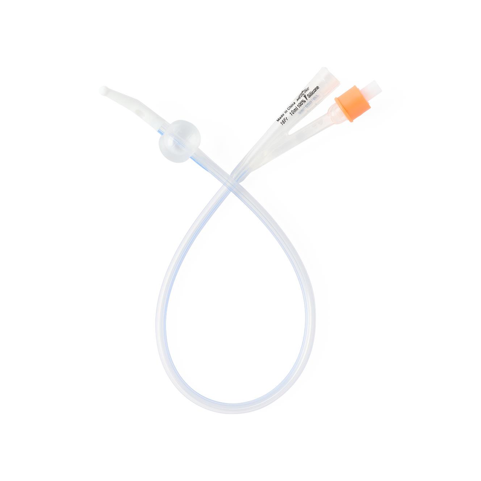 SelectSilicone 2-Way Foley Catheters w/ Coude-Tip, 16 Fr 10 mL