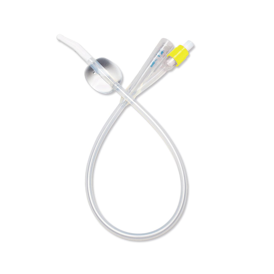 SelectSilicone 2-Way Foley Catheters w/ Coude-Tip, 20 Fr 10 mL