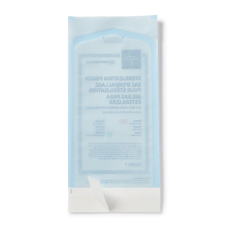 Steam and Gas Self-Seal Sterilization Pouch, 5.25" x 10" (13.3 x 25.4 cm)