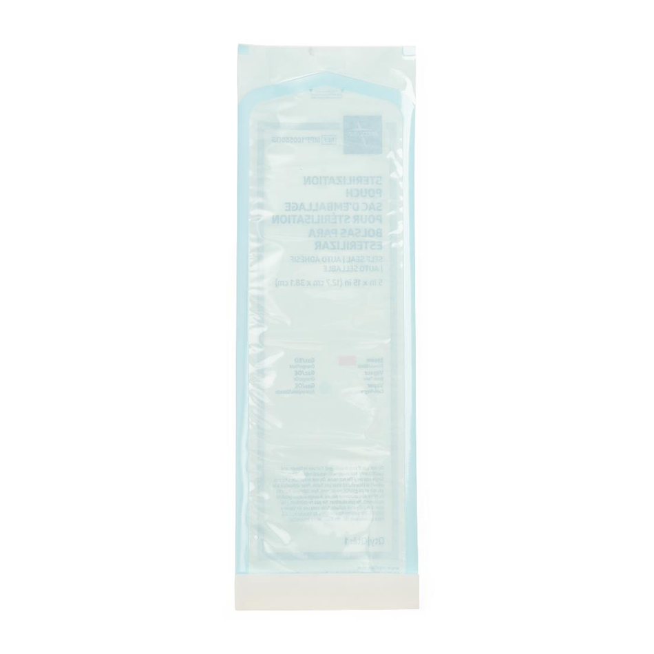 Steam and Gas Self-Seal Sterilization Pouch, 5" x 15" (12.7 x 38.1 cm)