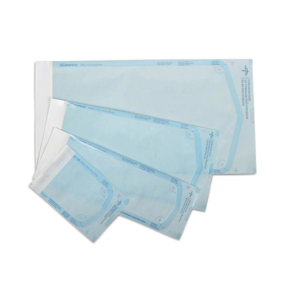 Steam and Gas Self-Seal Sterilization Pouch, 3.5" x 22" (8.9 x 55.9 cm)