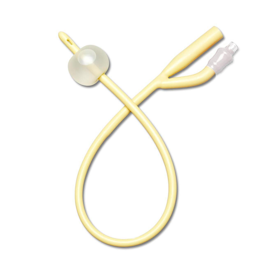 2-Way Silicone-Elastomer Coated Latex Foley Catheters, 6 Fr 3 mL