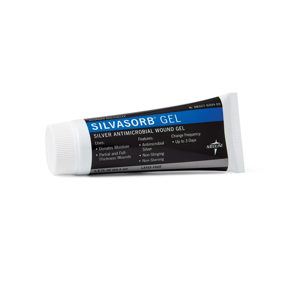 SilvaSorb Antimicrobial Silver Wound Gel, 1.5 oz. (45 mL) Tube