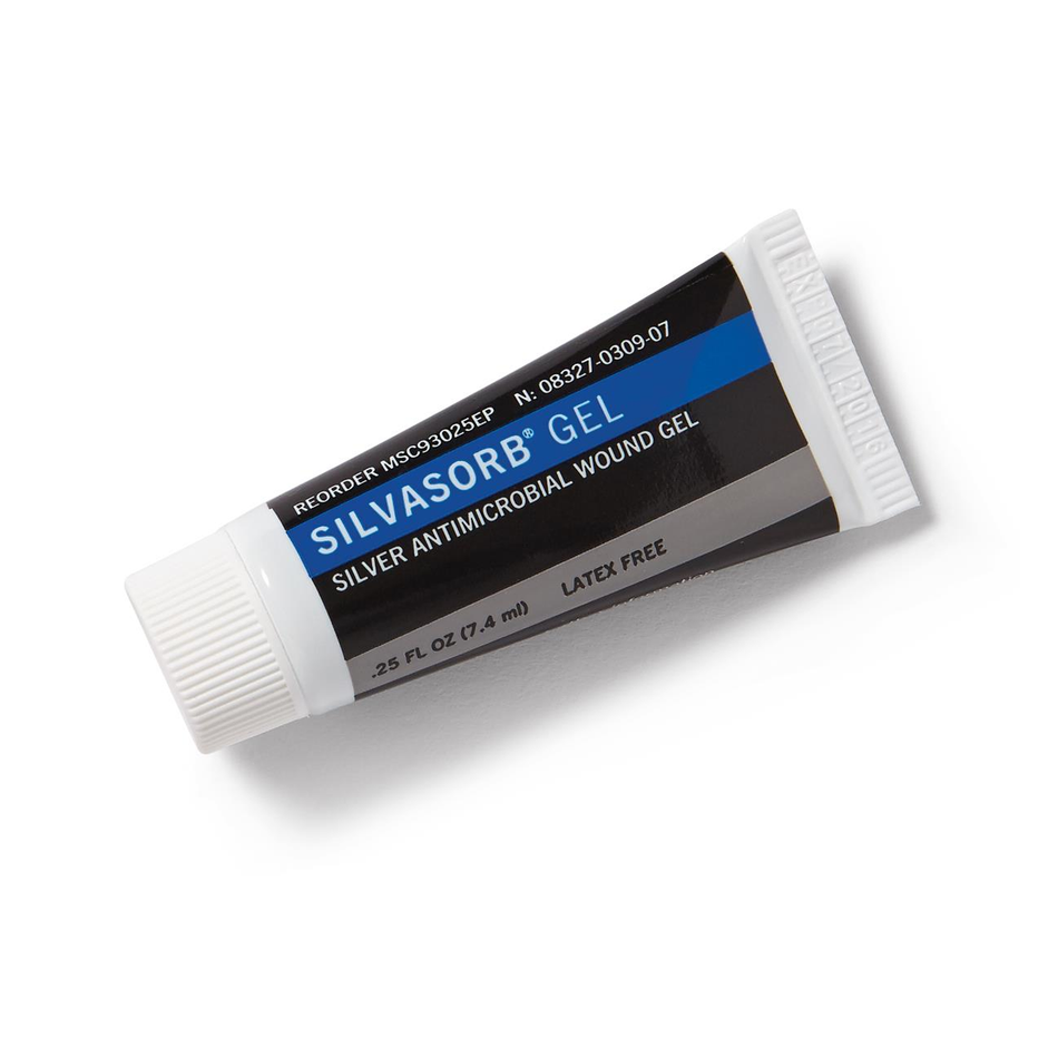 SilvaSorb Antimicrobial Silver Wound Gel, 0.25 oz. (7 mL) Tube