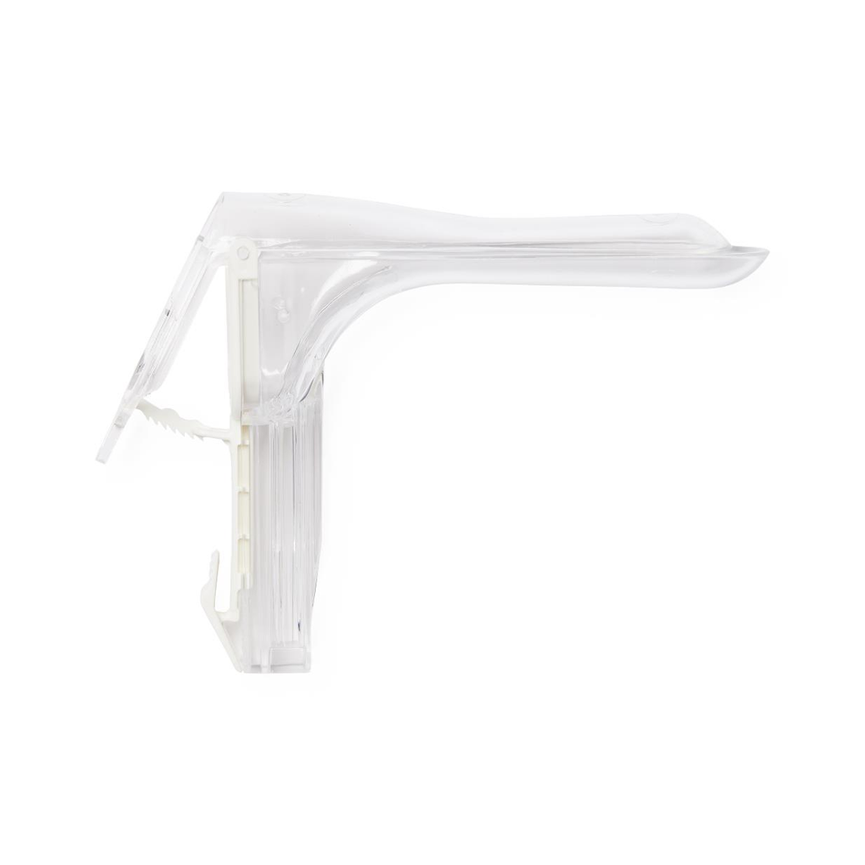 Medline Non-Sterile Vaginal Speculum Disposable, Size L Light Source-Adaptable (Corded)