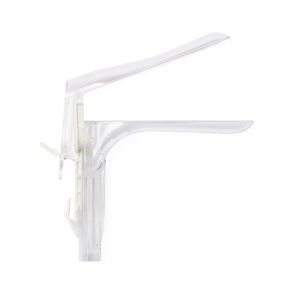 Medline Non-Sterile Vaginal Speculum Disposable, Size L Light Source-Adaptable (Corded)