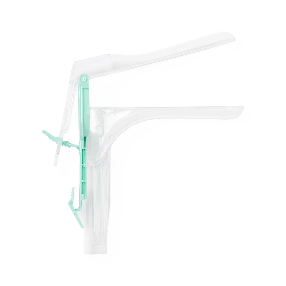Medline Non-Sterile Vaginal Speculum Disposable, Size M Light Source-Adaptable (Corded)